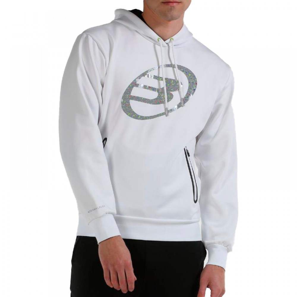 Sudadera Bullpadel Imana Blanco - Barata Oferta Outlet