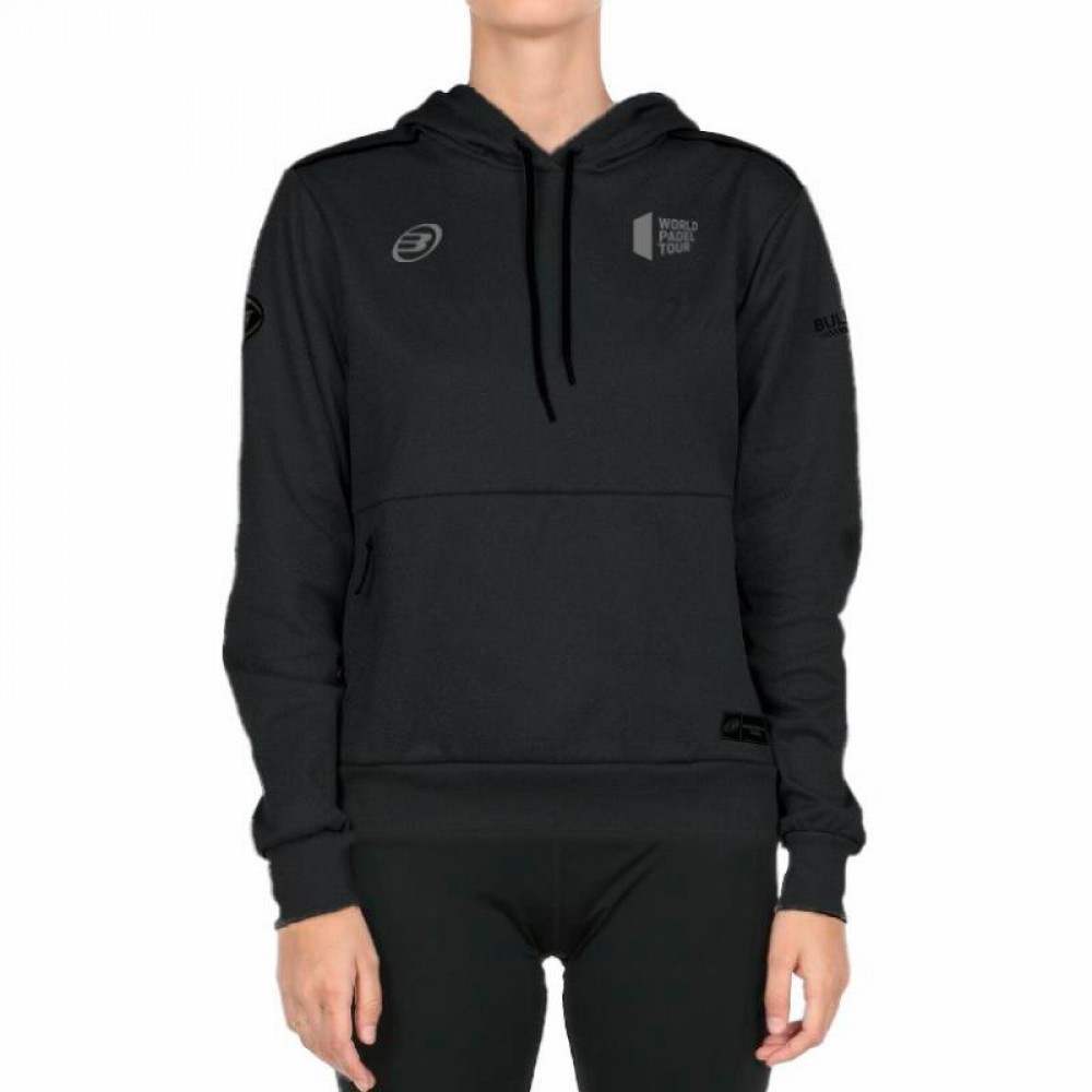 Sudadera Bullpadel WPT Leste Negro - Barata Oferta Outlet