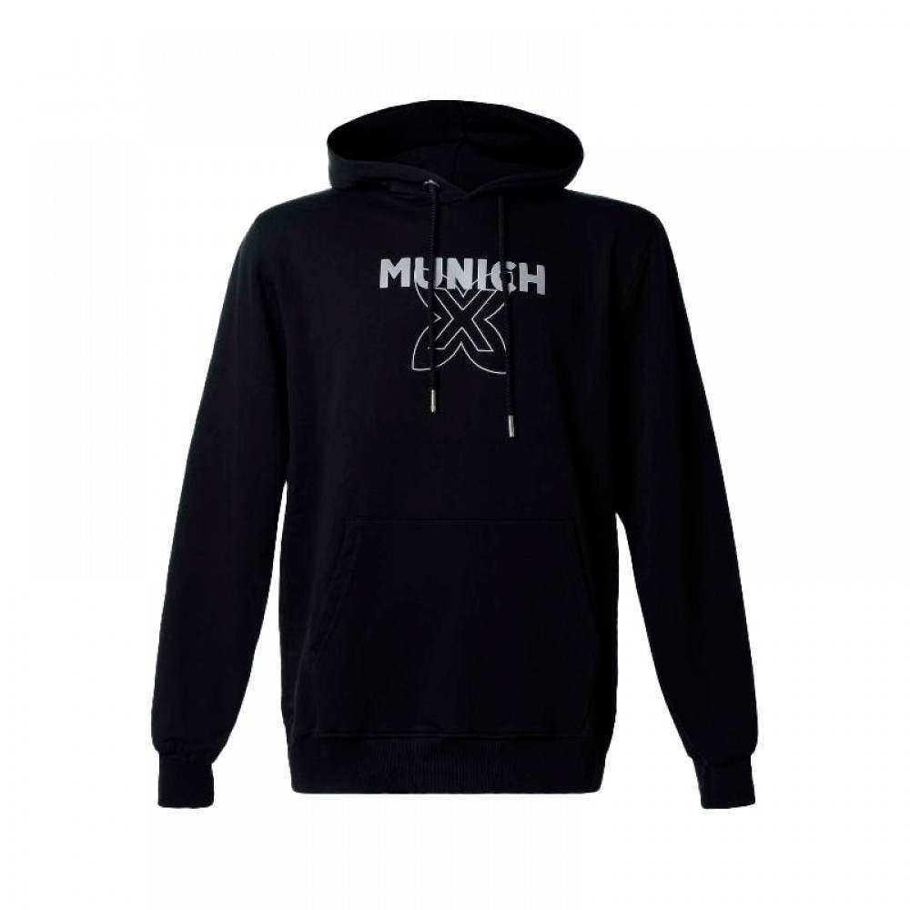 Sudadera Munich Atomik Hoodie Negro - Barata Oferta Outlet