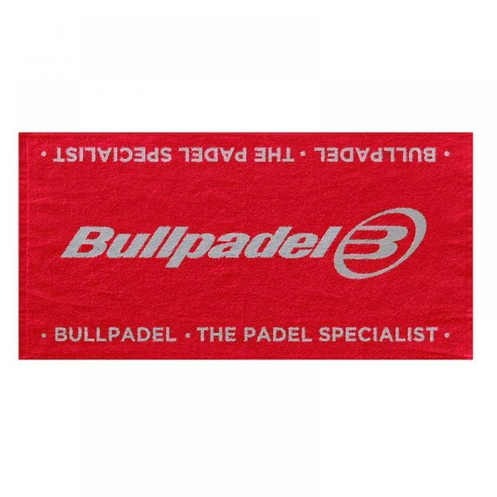 Toalla Bullpadel BPTowel Rojo - Barata Oferta Outlet