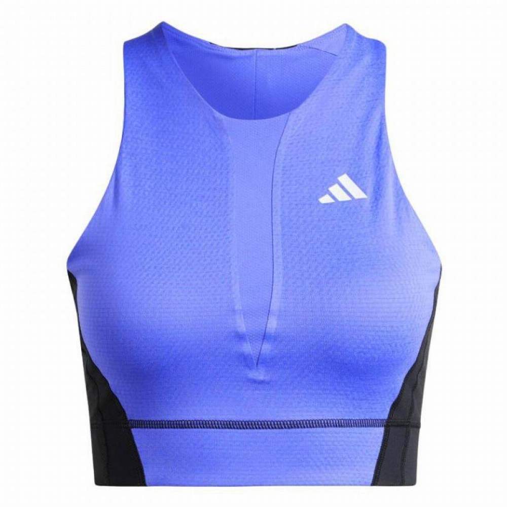 Top Adidas Pro Cobalt Blue Preto para Mulheres