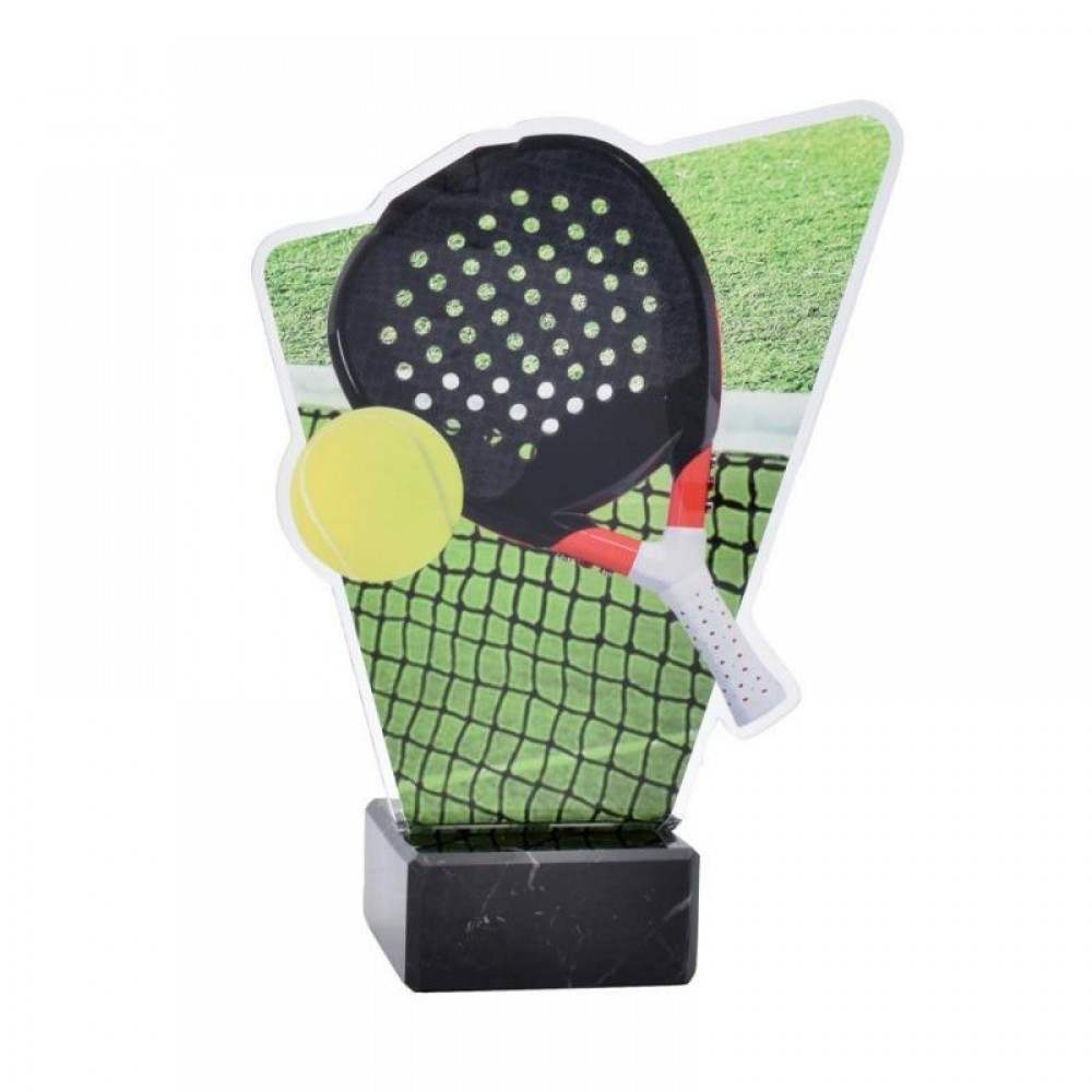 Trofeu de Padel em acrilico 19 cm