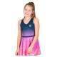 Bidi Badu Colortwist Rosa Azul Escuro Vestido Junior