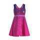 Bidi Badu Colortwist Rosa Azul Escuro Vestido Junior