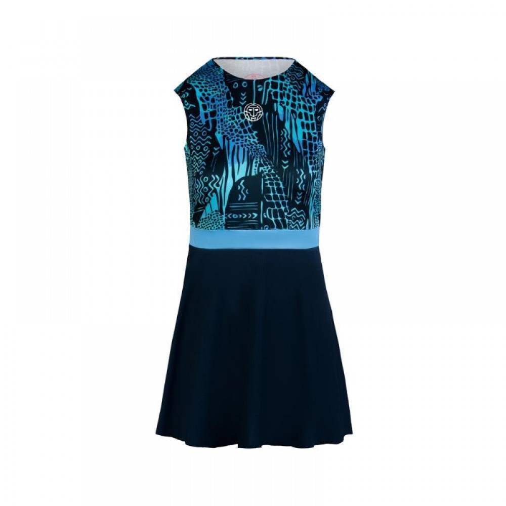 Vestido Bidi Badu Tuelo Azul Oscuro Agua - Barata Oferta Outlet