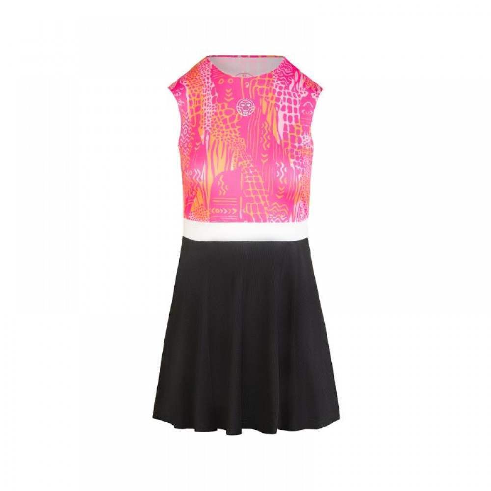 Vestido Bidi Badu Tuelo Gris Rosa - Barata Oferta Outlet