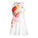 Badu Wild Arts Branco Mix Junior Bidi Vestido