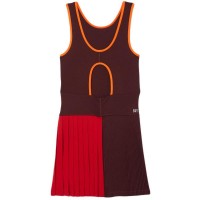 Lacoste Ultra Dry Burgundy Orange Dress