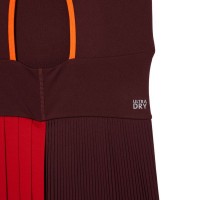 Lacoste Ultra Dry Burgundy Orange Dress