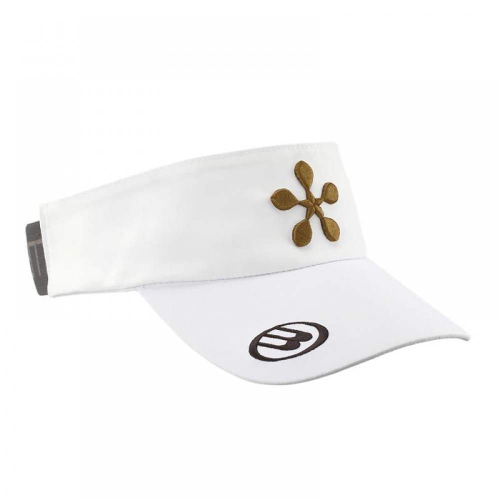 Bullpadel Premier Padel Visor BPVPMR2506 White