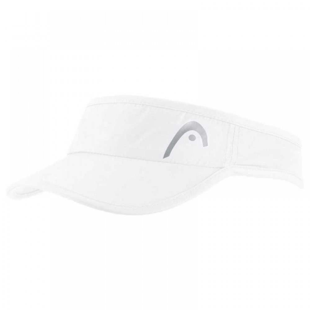 Head Pro Player Visor White Silver