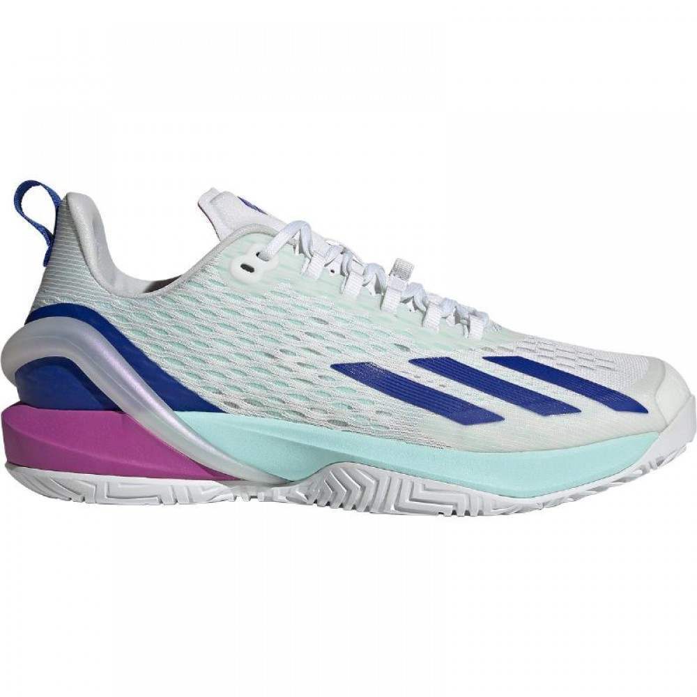 Tenis Adidas Adizero Cybersonic Branco Azul Aqua