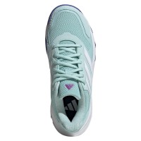 Baskets Femme Adidas CourtJam Control 3 Aqua White