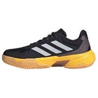 Chaussures Adidas CourtJam Control 3 Terre Battue Noir Argent Orange