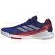 Adidas Crazyquick Boost Padel Azul Prata Branco Tenis