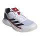 Tenis Adidas Crazyquick Padel Branco Preto Vermelho