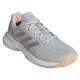 Tenis Adidas Gamecourt 2.0 Metallic Gray Coral para Mulheres