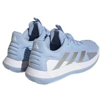 Chaussures Femme Adidas SoleMatch Control Control TERRE BATTUE Bleu