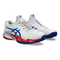 Asics Court FF 3 Clay Novak White Blue Sneakers Asics