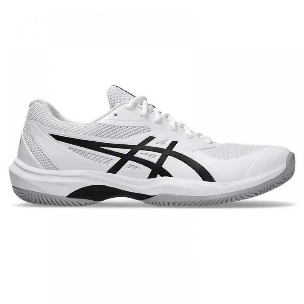 Tenis Asics Game FF Clay Branco Preto