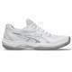 Tenis Asics Game FF Clay Branco Prata Feminino