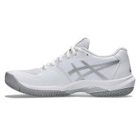 Zapatillas Asics Game FF Clay Blanco Plata Mujer