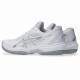 Tenis Asics Game FF Clay Branco Prata Feminino