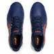 Asics Gel Challenger 14 Clay Navy Orange Shoes