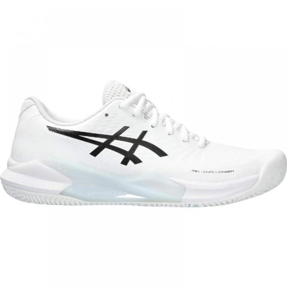 Zapatillas Asics Gel Challenger 14 Clay Blanco Negro - Barata Oferta Outlet