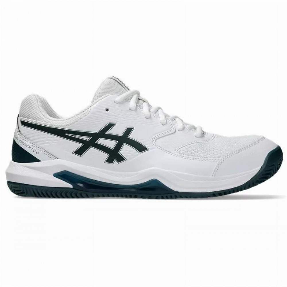 Tenis Asics Gel Dedicate 8 Clay Branco Verde Saxão