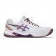 Tenis Asics Gel Dedicate 8 Padel Branco Escuro Ube Feminino