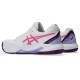 Asics Gel Dedicate 8 Padel White Dragon Fruit Sapatilhas Feminino