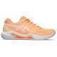 Asics Gel Dedicar 8 Padel Laranja Branco Sapatos Femininos