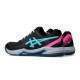 Asics Gel Dedicate 8 Padel Black Aqua Sneakers