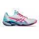 Tenis Asics Solution Speed FF 3 Padel Branco Rosa