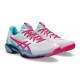 Tenis Asics Solution Speed FF 3 Padel Branco Rosa