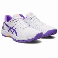 Baskets Asics Solution Swift FF Clay White Amethyst Women