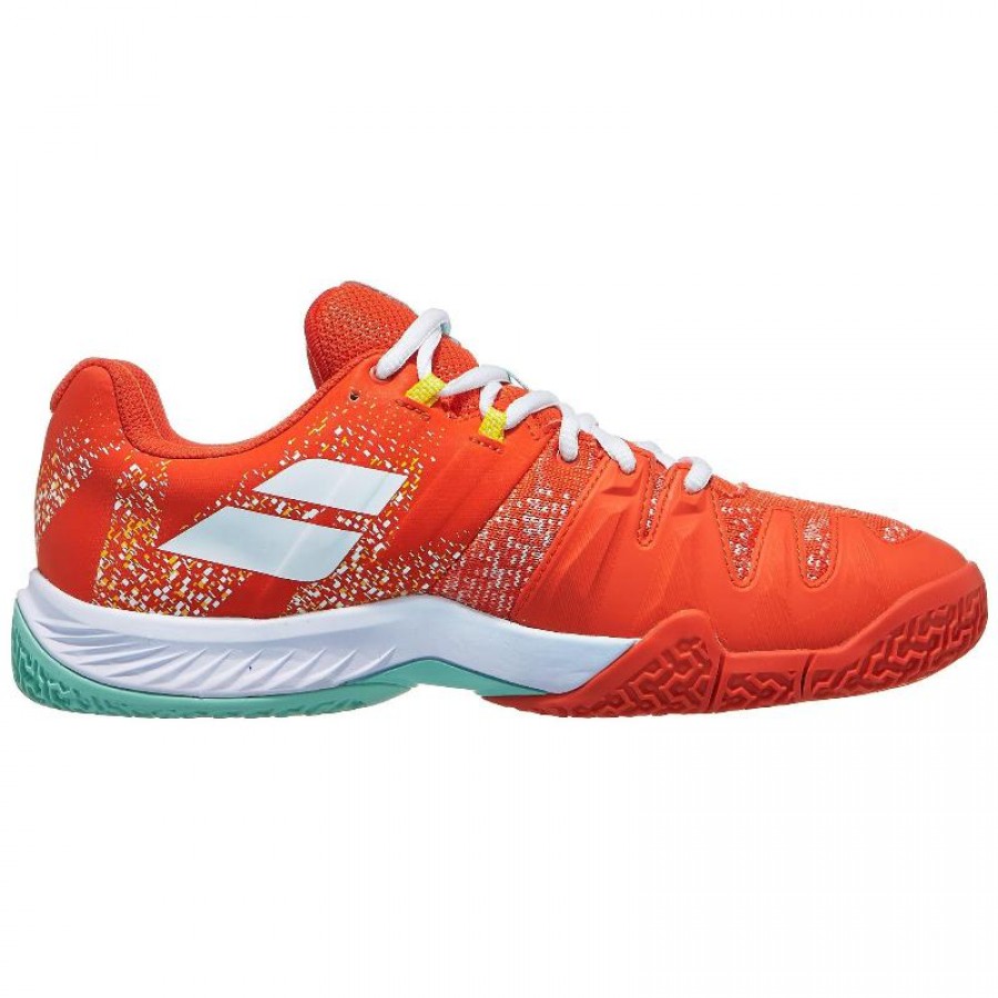 Babolat Movea Mandarina Baskets Blanches