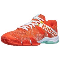 Babolat Movea Mandarina Baskets Blanches