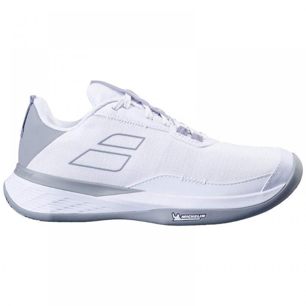 Babolat SFX EVO Argila Branco Cinza Sapatos Femininos