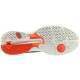 Tenis Bullpadel Flow 24I Branco Laranja Feminino