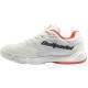 Tenis Bullpadel Flow 24I Branco Laranja Feminino