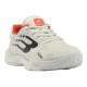 Tenis Bullpadel Flow 24I Branco Laranja Feminino