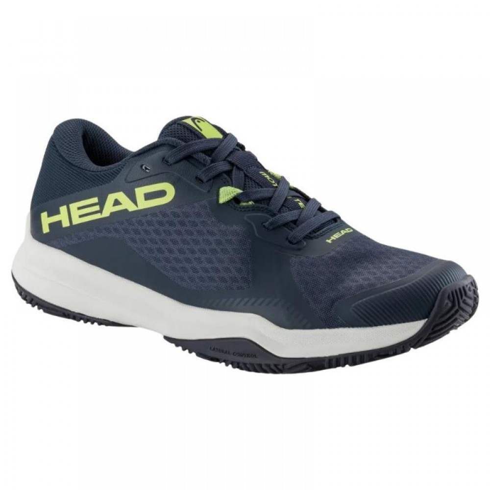 Head Motion Team Padel Marineblau Lime Sneakers