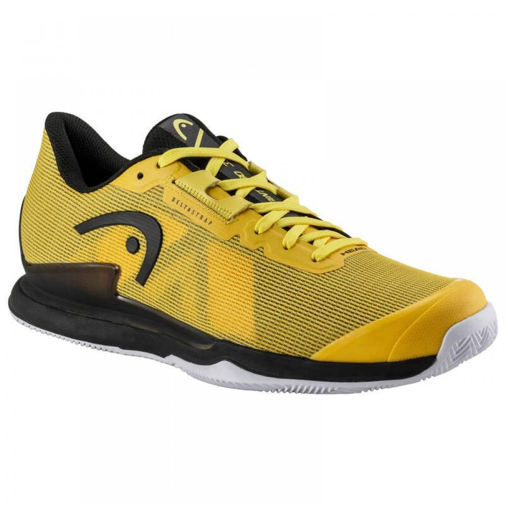 Head Sprint Pro 3.5 Clay Banana Black Shoes