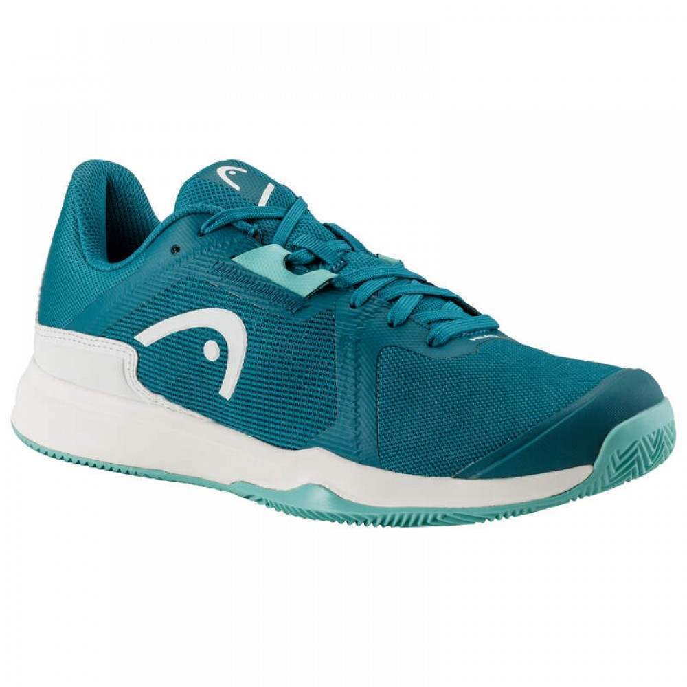 Zapatillas Head Sprint Team 3.5 Clay Azul Pedra Blanco Mujer