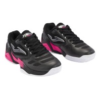 Zapatillas Joma Set 2401 Negro Fucsia Mujer