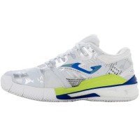 Chaussures Joma Slam 2402 Blanc Jaune Fluor Royal