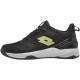 Zapatillas Lotto Mirage 200 CLY Negro Verde - Barata Oferta Outlet