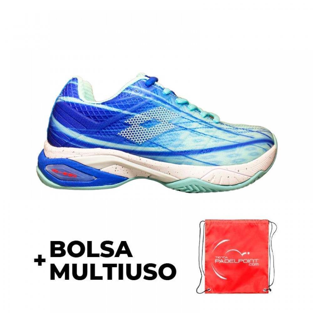 Zapatillas Lotto Mirage 300 Azul Agua Mujer - Barata Oferta Outlet